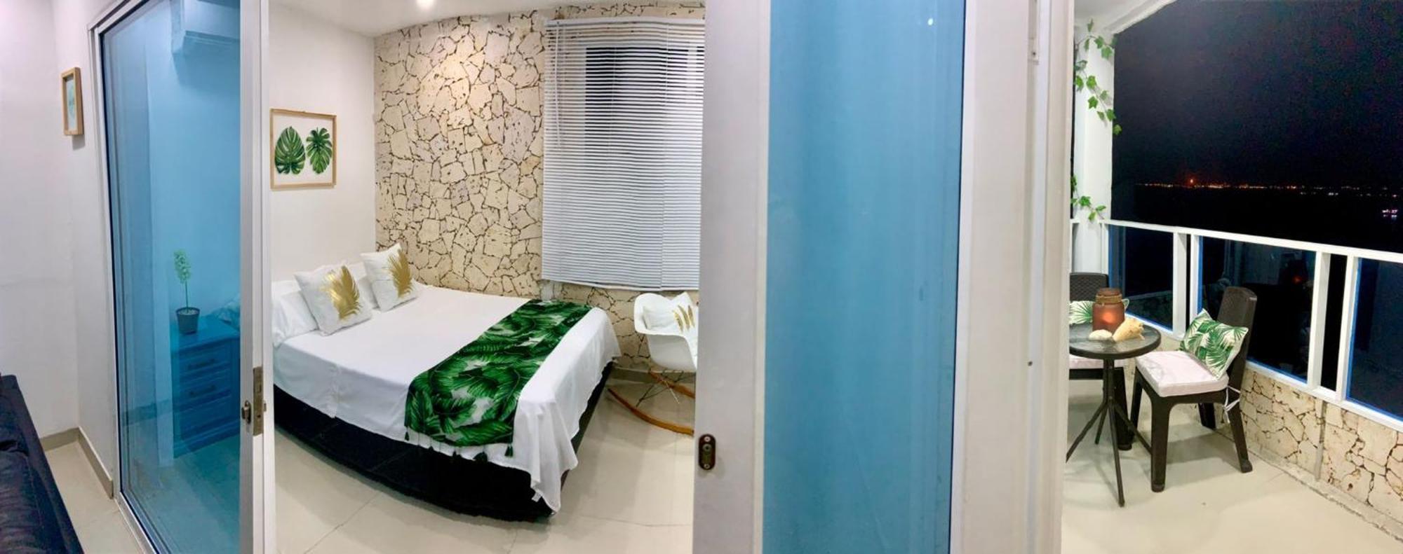 Appartement Penthouse 360 Cartagène Chambre photo